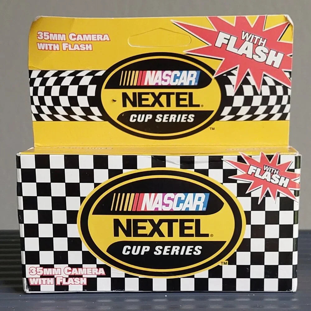 NASCAR Nextel Cup Series Set of 3Vintage Collectible Disposable Cameras